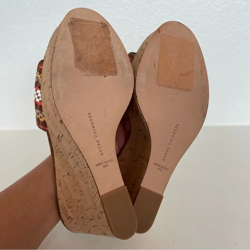 Veronica Beard Dali Woven Wedges